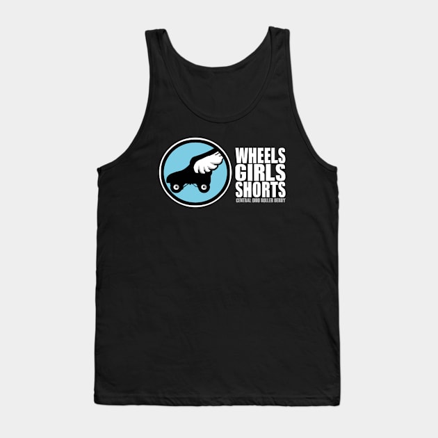 Wheels Girls Shorts Tank Top by cordtees